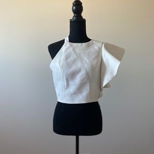 Stunning one-shoulder blouse